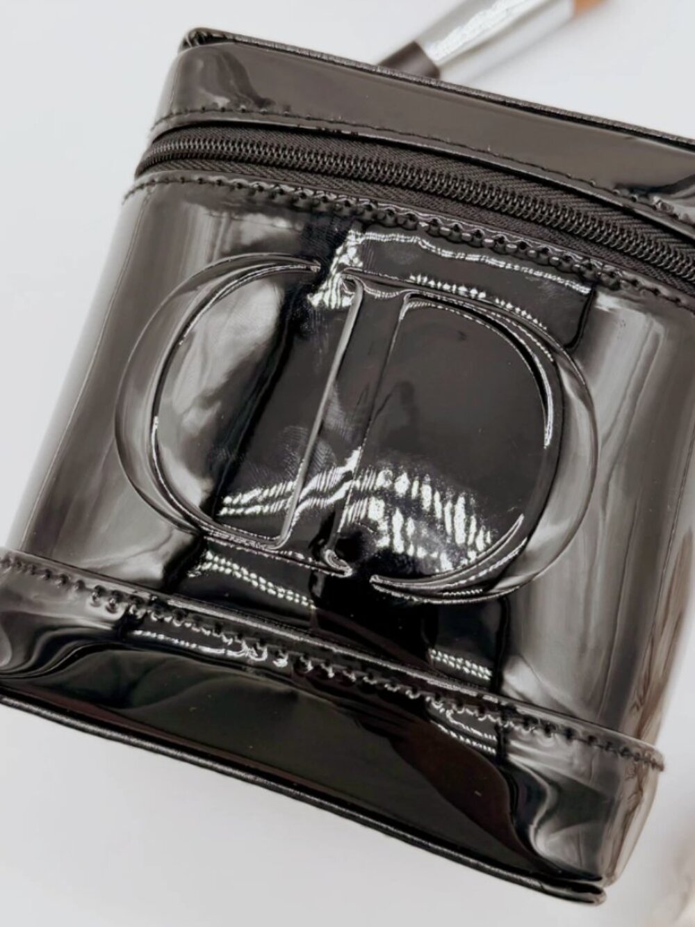 Dior Beauty black Vanity Case Cosmetic Bag Limited Edition New In Box - Picture 3 of 10